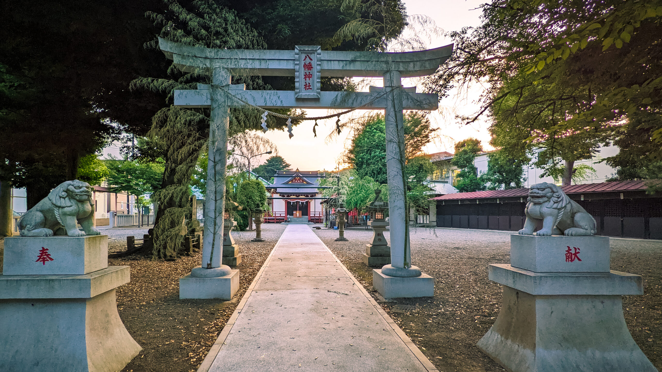 鎮守神社 本町南町八幡神社にて7月1日嬉しいこと