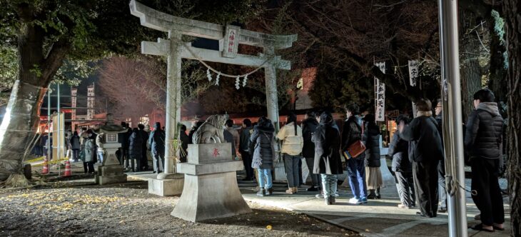 国分寺市 本町南町八幡神社・熊野神社・本町 2025年新年の様子