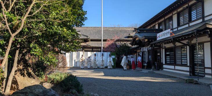 2/11 建国記念の日 大国魂神社にて